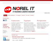 Tablet Screenshot of norel-it.lv